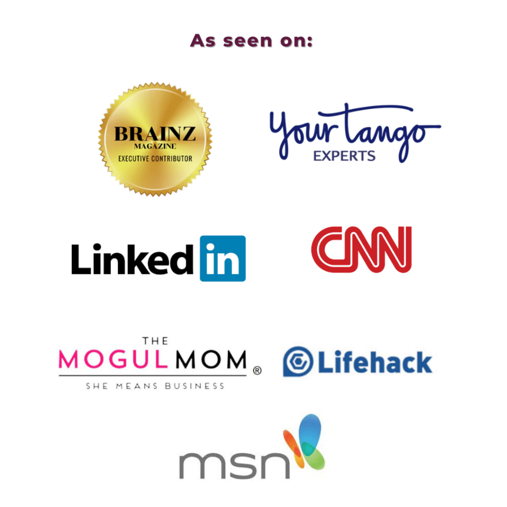 As Seen On logos of various news outlets